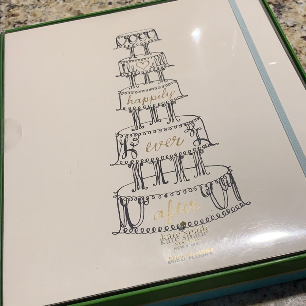 NWT KATE SPADE BRIDAL PLANNER